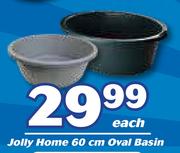 Jolly Home 90Ltr Oval Basin-Each
