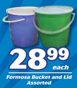 Formosa Bucket And Lid Assorted-Each