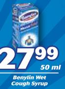Benylin Wet Cough Syrup-50ml