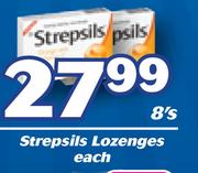 Strepsils Lozenges-8's Pack Each