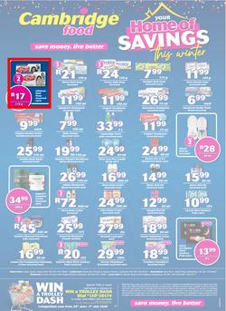 Cambridge Food Free State & Northern Cape : Home Of Savings (25 June - 7 July 2020), page 8