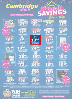 Cambridge Food Free State & Northern Cape : Home Of Savings (25 June - 7 July 2020), page 8