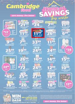 Cambridge Food Free State & Northern Cape : Home Of Savings (25 June - 7 July 2020), page 8