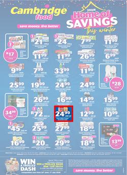 Cambridge Food Free State & Northern Cape : Home Of Savings (25 June - 7 July 2020), page 8