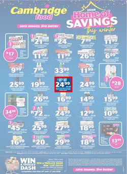 Cambridge Food Free State & Northern Cape : Home Of Savings (25 June - 7 July 2020), page 8