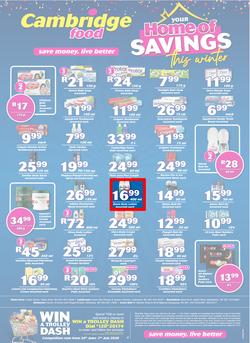 Cambridge Food Free State & Northern Cape : Home Of Savings (25 June - 7 July 2020), page 8