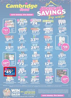 Cambridge Food Free State & Northern Cape : Home Of Savings (25 June - 7 July 2020), page 8
