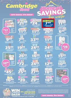 Cambridge Food Free State & Northern Cape : Home Of Savings (25 June - 7 July 2020), page 8