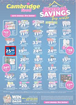 Cambridge Food Free State & Northern Cape : Home Of Savings (25 June - 7 July 2020), page 8