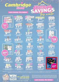 Cambridge Food Free State & Northern Cape : Home Of Savings (25 June - 7 July 2020), page 8