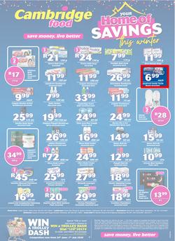 Cambridge Food Free State & Northern Cape : Home Of Savings (25 June - 7 July 2020), page 8