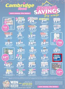 Cambridge Food Free State & Northern Cape : Home Of Savings (25 June - 7 July 2020), page 8