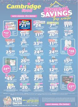 Cambridge Food Free State & Northern Cape : Home Of Savings (25 June - 7 July 2020), page 8