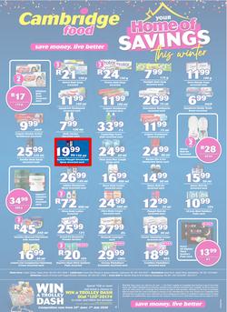Cambridge Food Free State & Northern Cape : Home Of Savings (25 June - 7 July 2020), page 8
