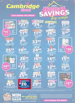 Cambridge Food Free State & Northern Cape : Home Of Savings (25 June - 7 July 2020), page 8