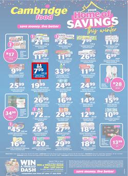 Cambridge Food Free State & Northern Cape : Home Of Savings (25 June - 7 July 2020), page 8