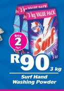 Surf Hand Washing Powder-2 x 3Kg