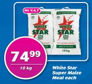 0White Star Super Maize Meal-10Kg Each