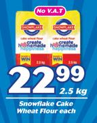 Snowflake Cake Wheat Flour-2.5Kg Each
