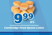 Cambridge Food Queen Cakes-6's
