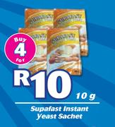 Supafast Instant Yeast Sachet-4 x 10g