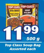 Top Class Soup Bag Assorted-500g Each
