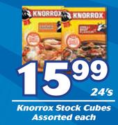 Knorrox Stock Cubes Assorted-24's Each