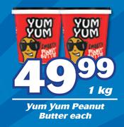 Yum Yum Peanut Butter-1Kg Each