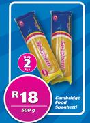 Cambridge Food Spaghett-2 x 500g