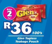 Glen Tagless Teabags Pouch-2 x 100's