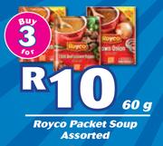 Royco Packet Soup Assorted-3 x 60g