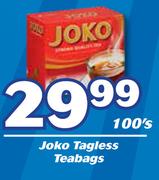 Joko Tagless Teabags-100's