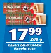 Bakers Eet Sum Mor Biscuits-200g Each