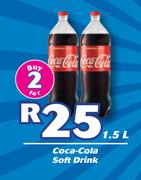 Coca-Cola Soft Drink-2 x 1.5Ltr