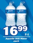 Aquelle Still Water-5Ltr Each