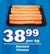 Smoked Viennas-Per Kg