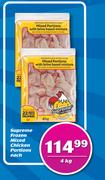 Supreme Frozen Mixed Chicken Portions-4Kg Each