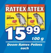 Doom Rattex Pellets-100g Each