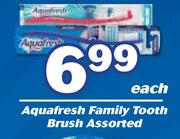 Aquafresh Family Tooth Brush Assorted-Each