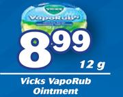 Vicks Vapo Rub Ointment-12g
