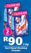 Surf Hand Washing Powder-2x3kg