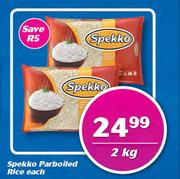 Spekko Parboiled Rice-2kg Each