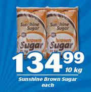 Sunshine Brown Sugar-10kg Each