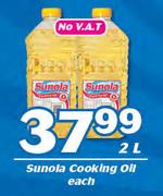 Sunola Cooking Oil-2Ltr Each