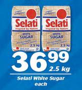 Selati White Sugar-2.5kg Each