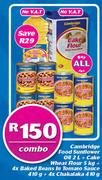 Cambridge Food Sunflower Oil 2Ltr Combo