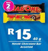 Nestle Chocolate Bar Assorted-2x40g