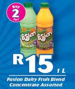 Fusion Dairy Fruit Blend Concentrate Assorted-2x1Ltr