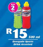 Energade Sports Drink Assorted-2x500ml