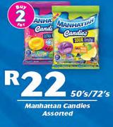 Manhattan Candies Assorted-2x50's/72's